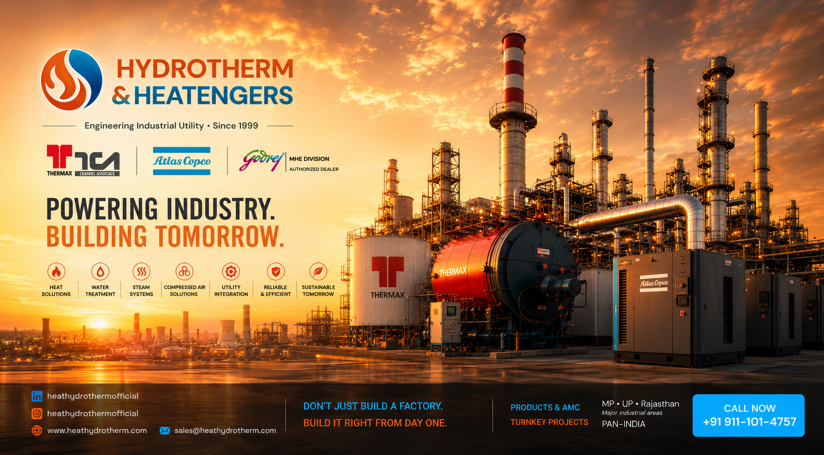 HYDROTHERM & HEATENGERS — Engineering Industrial Utility
